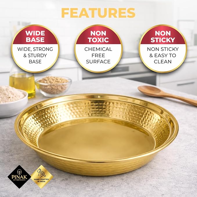 PURE BRASS(PITTAL) HEAVY WEIGHT PARAT