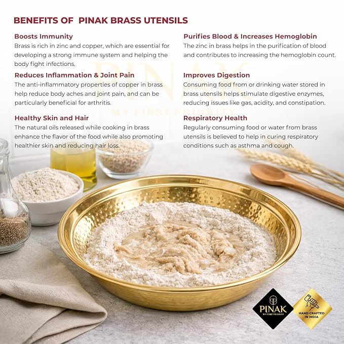 PURE BRASS(PITTAL) HEAVY WEIGHT PARAT