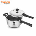 Triply Hexa Cube Stick Resistant Pressure Cooker With Honeycomb Surface