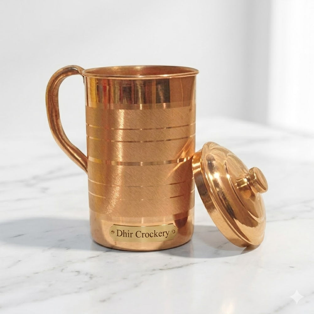 100% PURE COPPER JUG