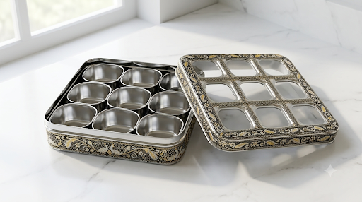 MINAKARI MASALA BOX नमकदानी