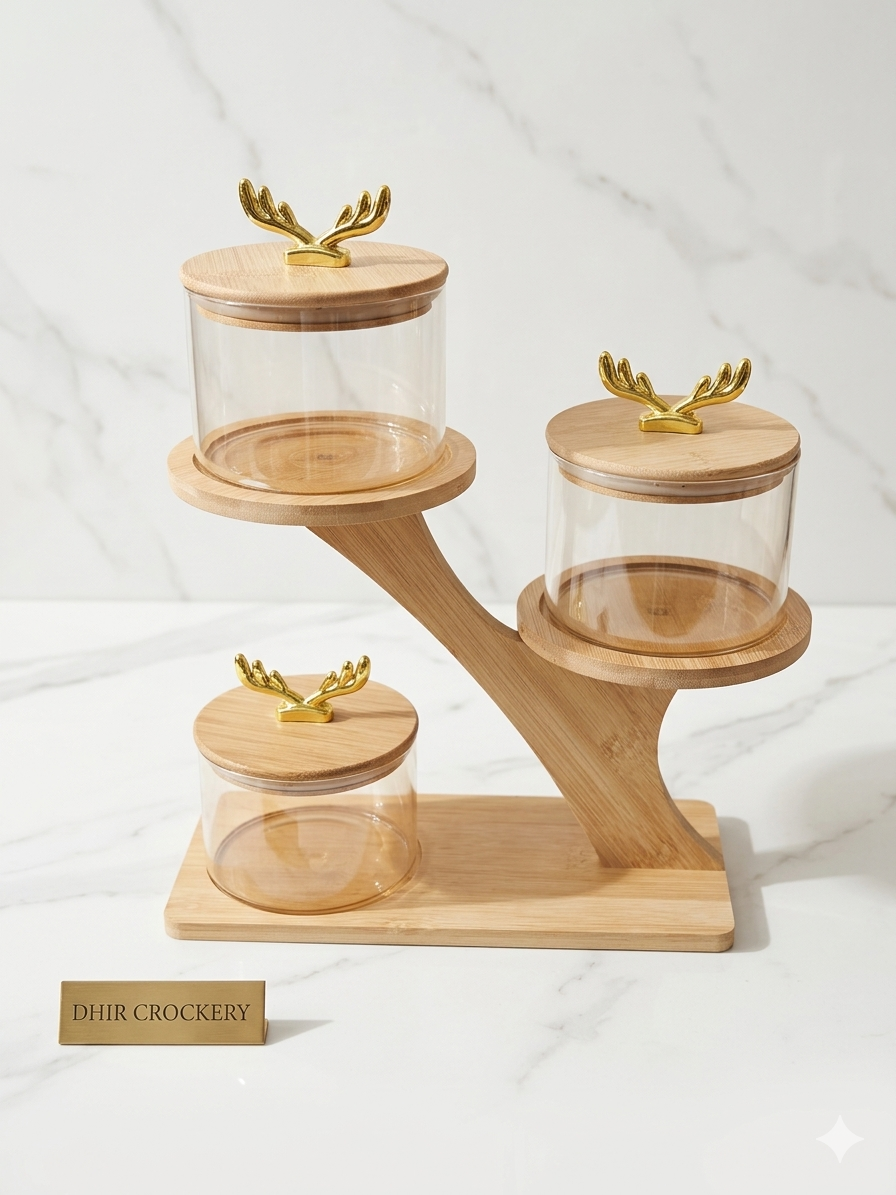 TREE STYLE DRY FRUIT TREY 3 BOXES