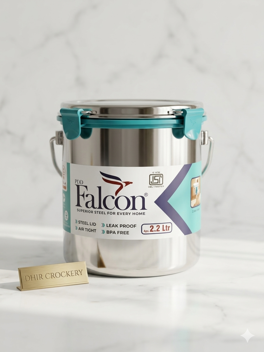 100% LEAKPROOF STAINLESS STELL MILK CONTAINER