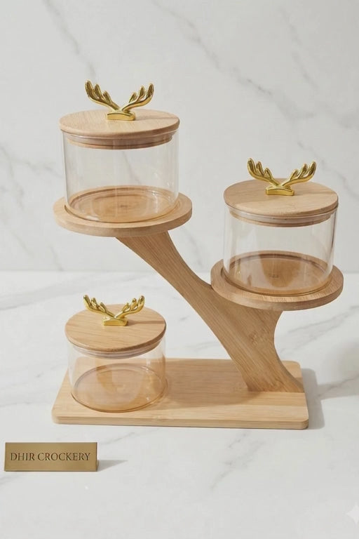 TREE STYLE DRY FRUIT TREY 3 BOXES